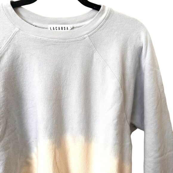 LACAUSA Cosmo Tie Dye Crewneck Sz S - Picture 3 of 3